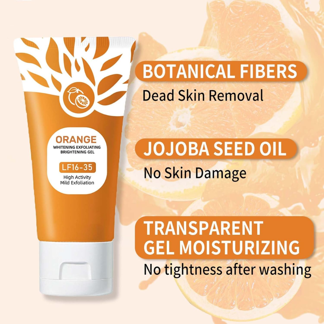 Orange Exfoliating gel buy one get 1 free