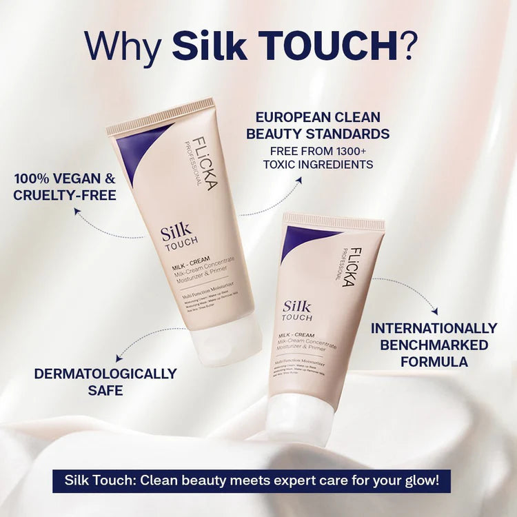 Flicka Silk Touch Milk Cream – Moisturizer & Primer | Buy 1 Get 1 Free