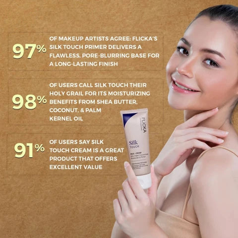 Flicka Silk Touch Milk Cream – Moisturizer & Primer | Buy 1 Get 1 Free