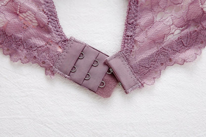 Flourish Elegant Lace Bra & Panty Set – Push Up & Double Padded Comfort