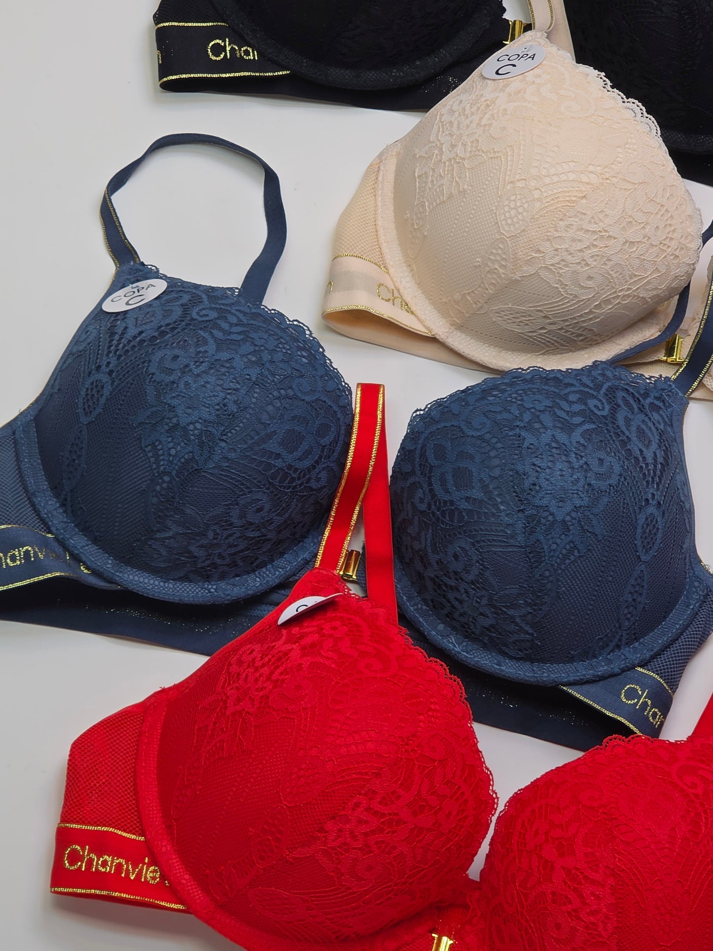 Front Buckle Double Padded Full Coverage Bra