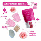 Meow Wax Powder - Buy 1 Get 1 Free Hair Removal Solution For Smooth Skin Easy And Painless Depilatory Treatment For Body And Face