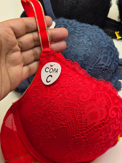 Front Buckle Double Padded Full Coverage Bra