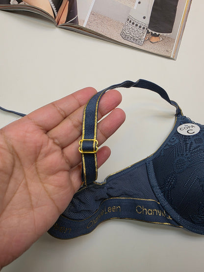 Front Buckle Double Padded Full Coverage Bra